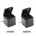 Nabíjecí Set pro GoPro Hero 5 | 6 | 7 | 8